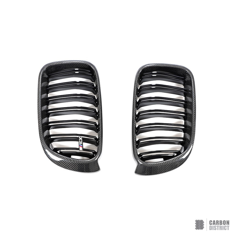 BMW X3/X4 (F25/F26) carbon fibre grille — view 5