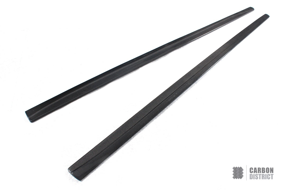 BMW 4 Series (F32) Carbon Fibre Side Skirts V2