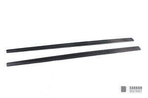BMW 4 Series (F32) Carbon Fibre Side Skirts V2