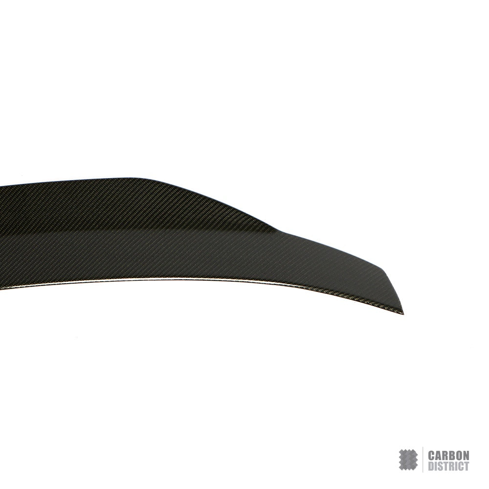 BMW 4 Series Gran Coupé (F36) carbon fibre spoiler (V1) — UV-stable gloss finish