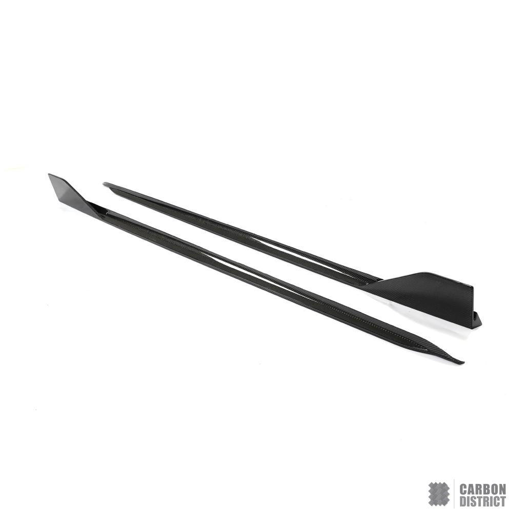 BMW 1 Series M Sport (F40) Carbon Fibre Side Skirts (V2)