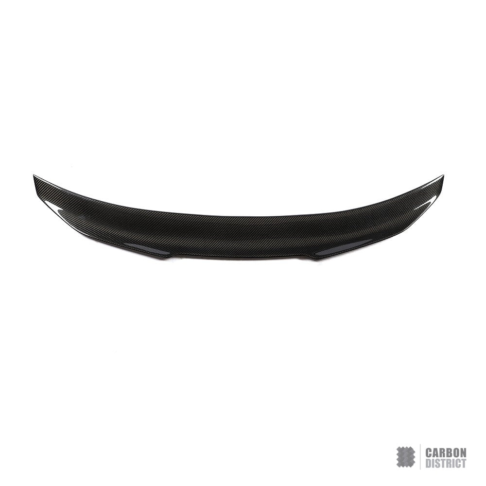 BMW M4 (F82) carbon fibre spoiler (V1) — UV-stable gloss finish