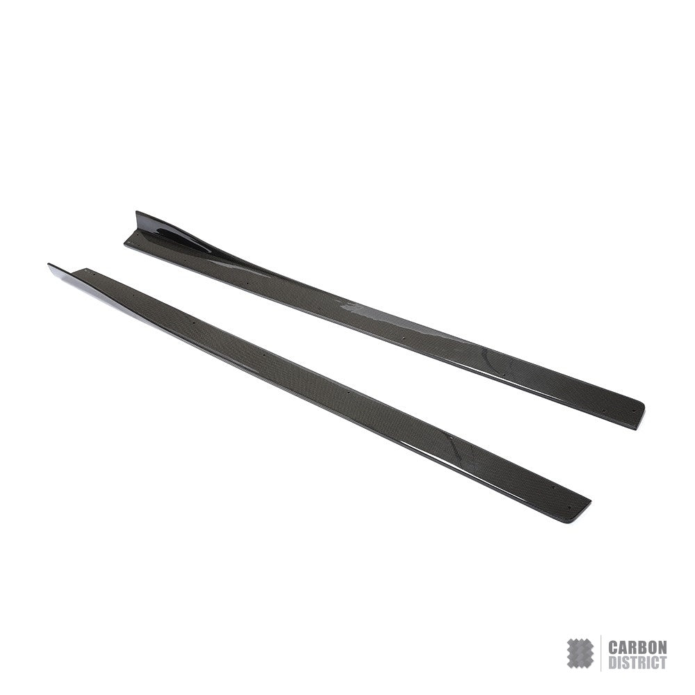 BMW M4 (F82/F83) carbon fibre side skirts (V1) — view 5