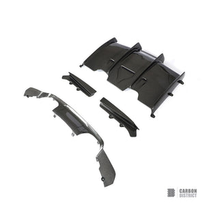 Carbon District carbon fibre part