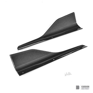 BMW M2 (F87) Carbon Fibre Side Skirts V2