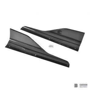 BMW M2 (F87) Carbon Fibre Side Skirts V2