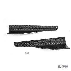 BMW M2 (F87) Carbon Fibre Side Skirts V2