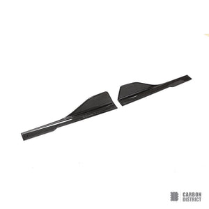 BMW M8 Gran Coupe (F93) Dry Carbon Fibre Bumper Corners (V2)