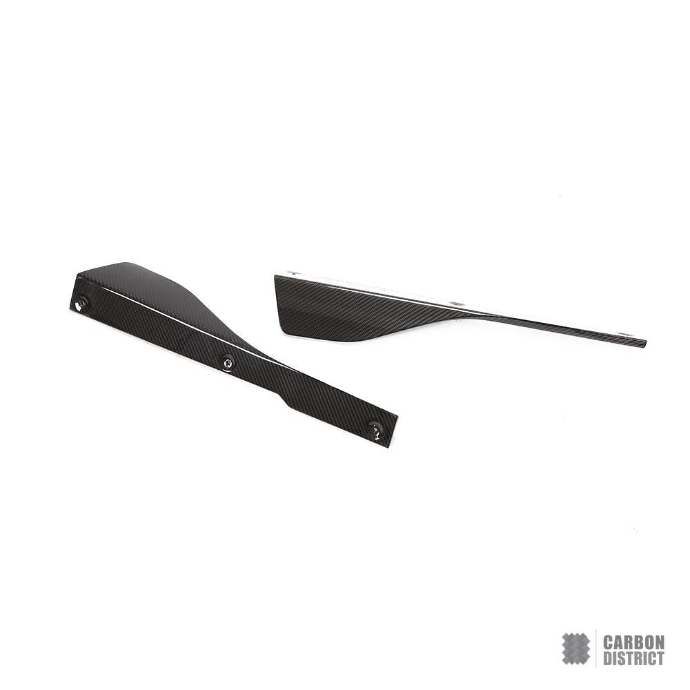 BMW M8 Gran Coupe (F93) Dry Carbon Fibre Bumper Corners (V2)