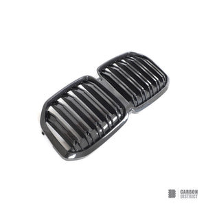 BMW X7 (G07) Dry Carbon Fibre Kidney Grille V2