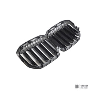 BMW X7 (G07) Dry Carbon Fibre Kidney Grille V2