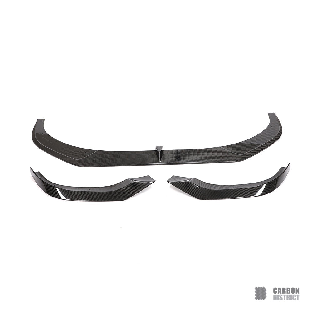 BMW 8 Series (G15/G16) Dry Carbon Fibre Front Lip V3