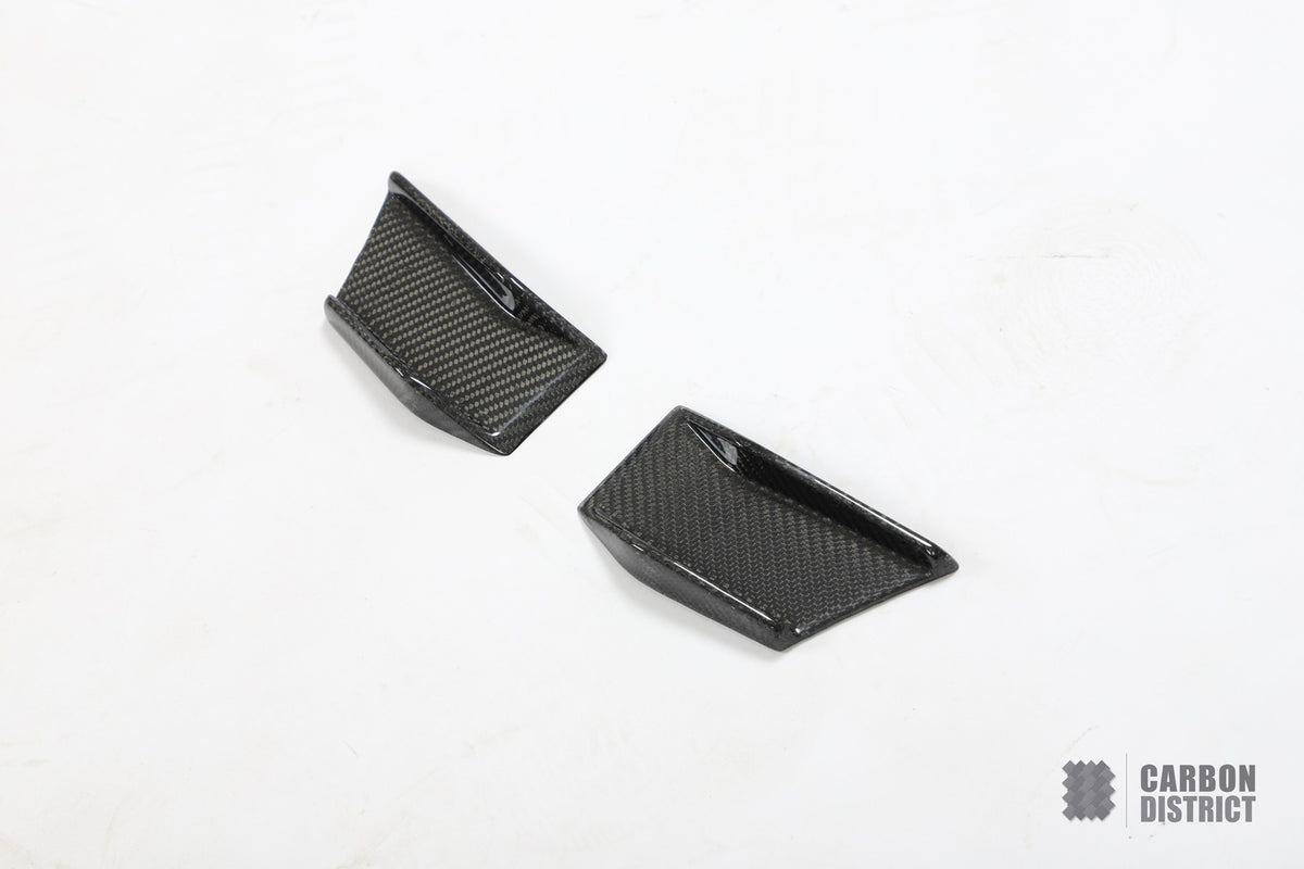 BMW 4 Series (G22/G23) Carbon Fibre Front Canards