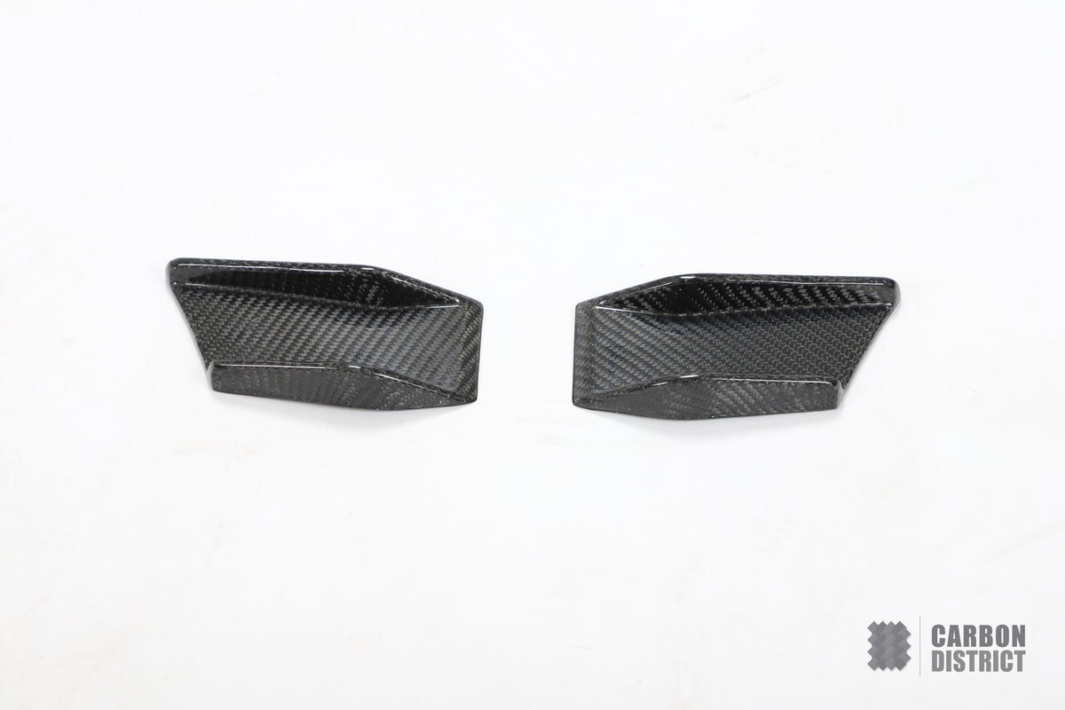 BMW 4 Series (G22/G23) Carbon Fibre Front Canards