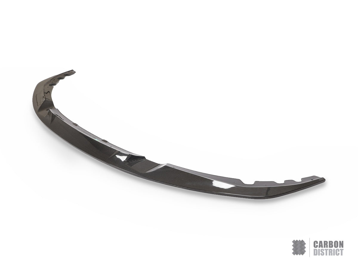 BMW 4 Series (G22/G23) dry carbon fibre front lip (V1)