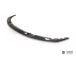 BMW 4 Series (G22/G23) dry carbon fibre front lip (V1)
