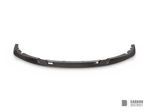 BMW 4 Series (G22/G23) dry carbon fibre front lip (V1) — UV-stable gloss finish