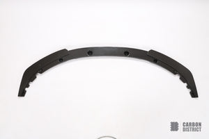 BMW 4 Series (G22/G23) dry carbon fibre front lip (V1) — view 4