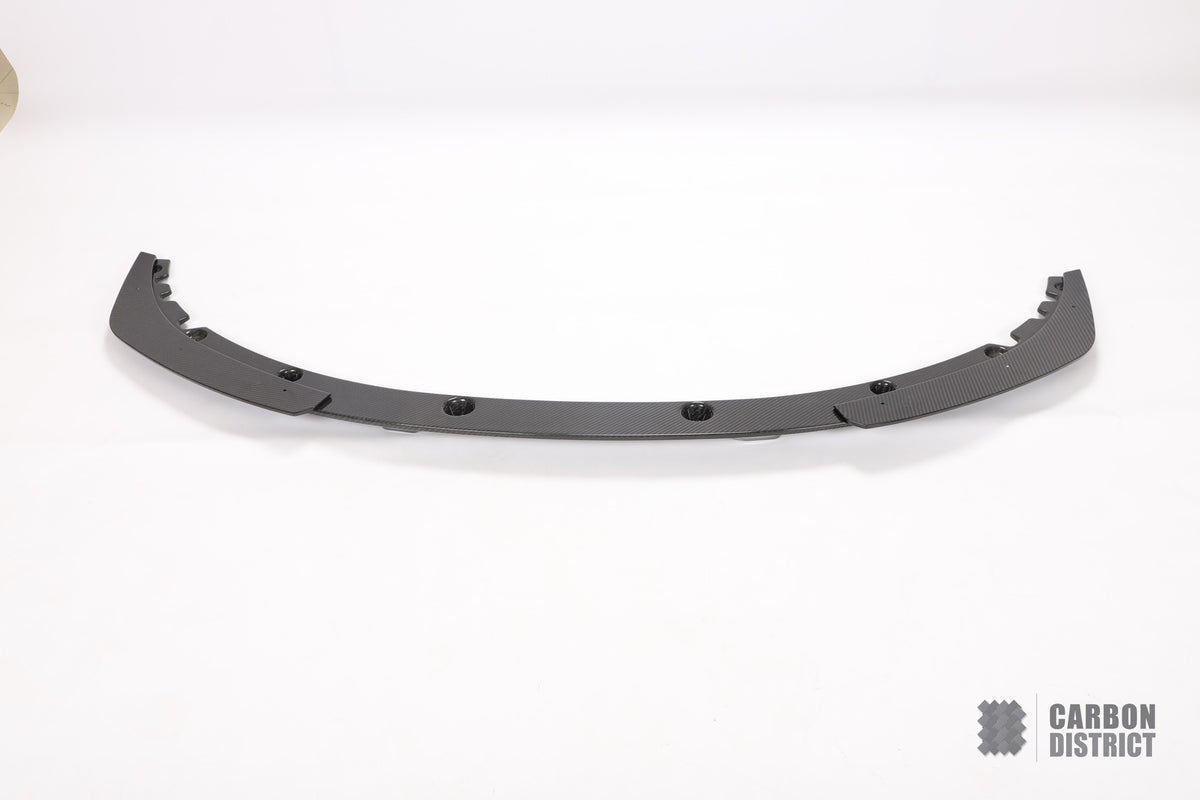 BMW 4 Series (G22/G23) dry carbon fibre front lip (V1) — view 5
