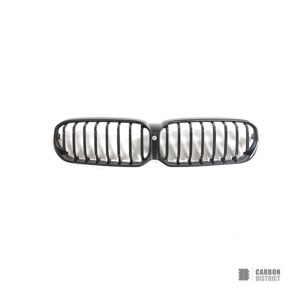 BMW 5 Series (G30) Dry Carbon Fibre Kidney Grille V2