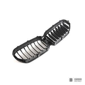 BMW 5 Series (G30) Dry Carbon Fibre Kidney Grille V2