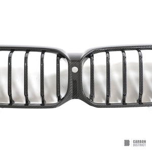 BMW 5 Series (G30) Dry Carbon Fibre Kidney Grille V2