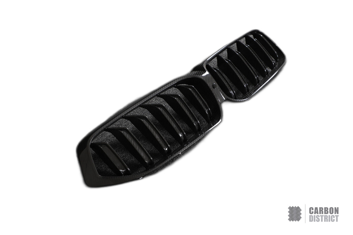 BMW 6 Series Gran Turismo (G32 LCI) dry carbon fibre grille — fits 2021-2022
