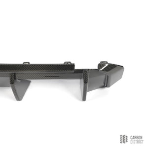 BMW M3/M4 (G80/G82/G83) dry carbon fibre rear diffuser (V1) — view 5