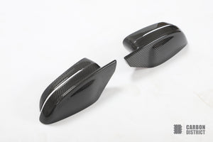 BMW M3/M4 (G81/G82/G83) dry carbon fibre mirror caps — view 4