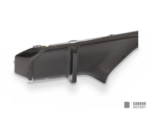 BMW M3/M4 (G81/G82/G83) dry carbon fibre rear diffuser — view 4