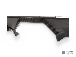 BMW M3/M4 (G81/G82/G83) dry carbon fibre rear diffuser — view 5