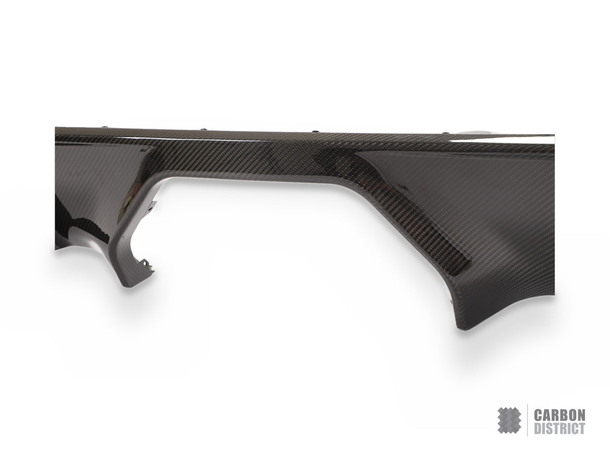 BMW M3/M4 (G81/G82/G83) dry carbon fibre rear diffuser — view 5