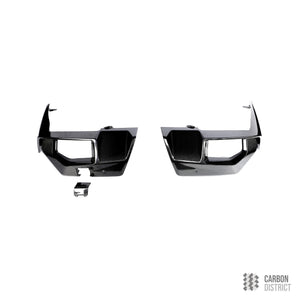 BMW M5 (G90) dry carbon fibre bumper corners