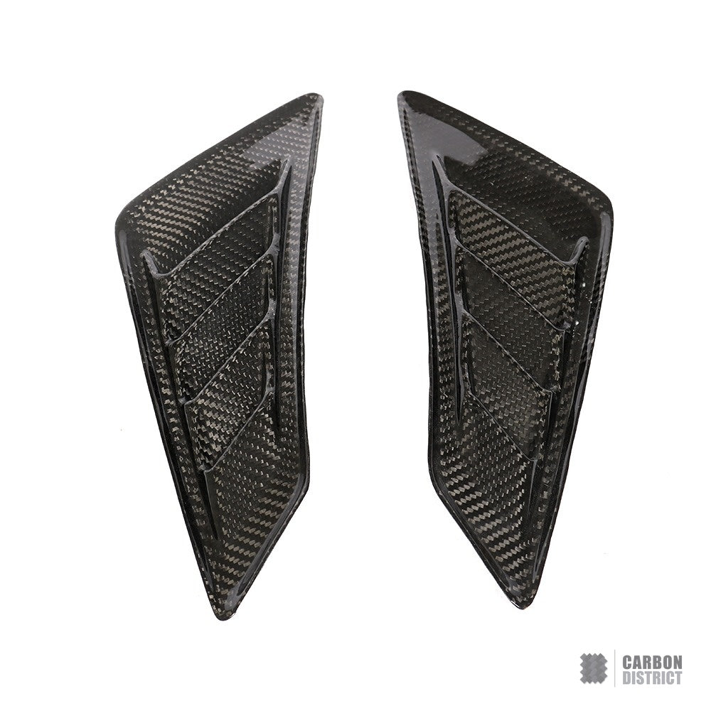 Honda Civic Type R (FK2) dry carbon fibre side vents — view 4