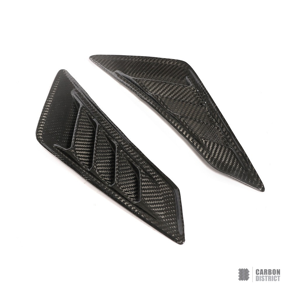 Honda Civic Type R (FK2) dry carbon fibre side vents — view 5