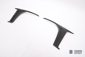 Jaguar F-Type (X152) carbon fibre front canards (SVR) — fits 2013-2020