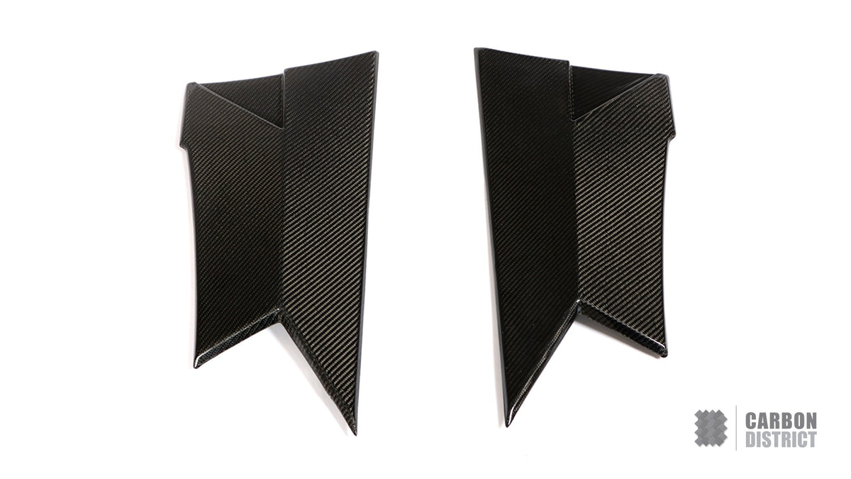 Mercedes C-Class Cabriolet (A205) carbon fibre side vents — fits 2016-2023