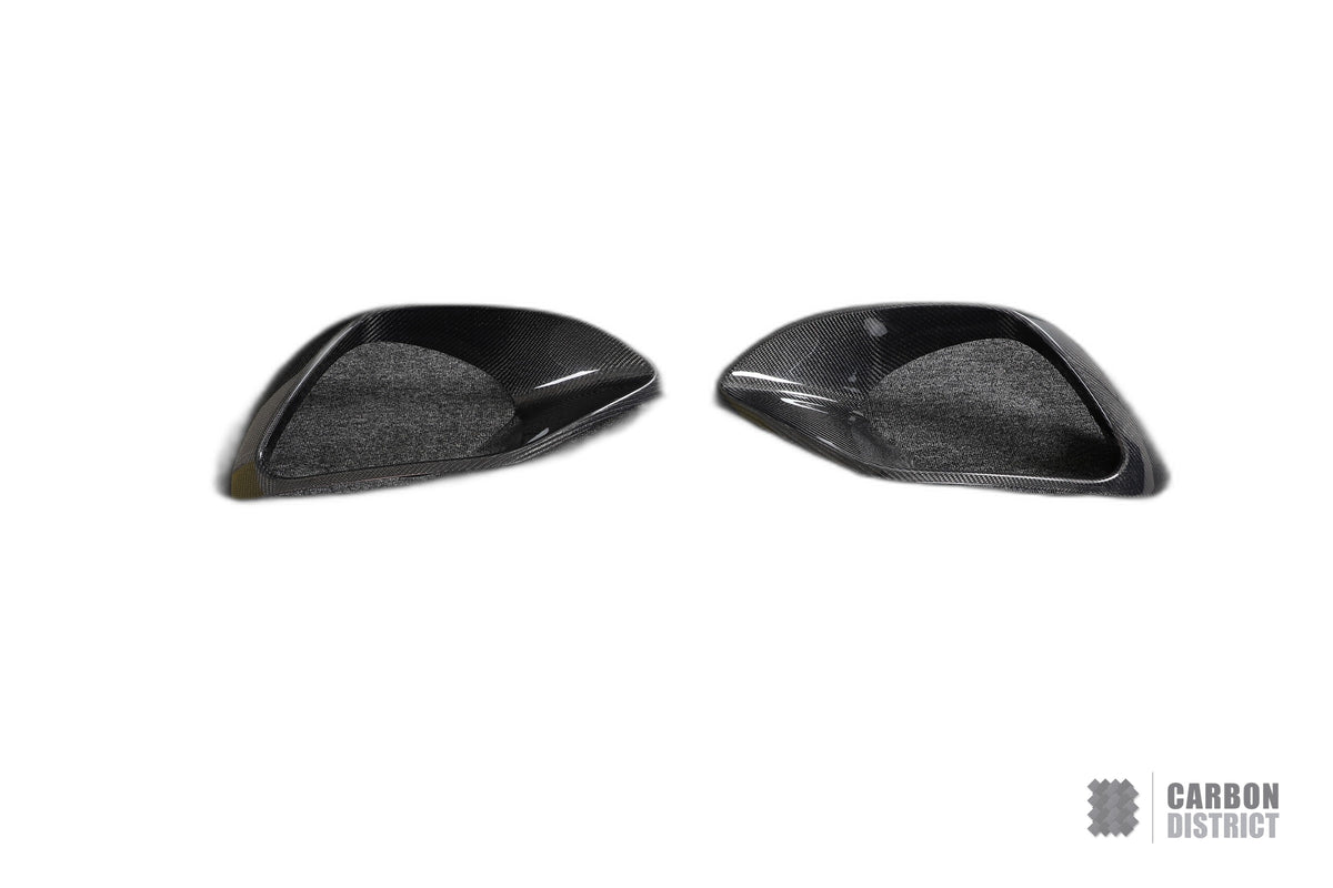 Mercedes CLA (C118) carbon fibre front bumper inserts