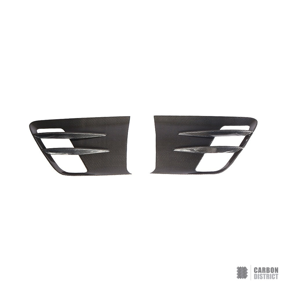 Mercedes SLS AMG (C197/R197) dry carbon fibre side vents — fits 2010-2014