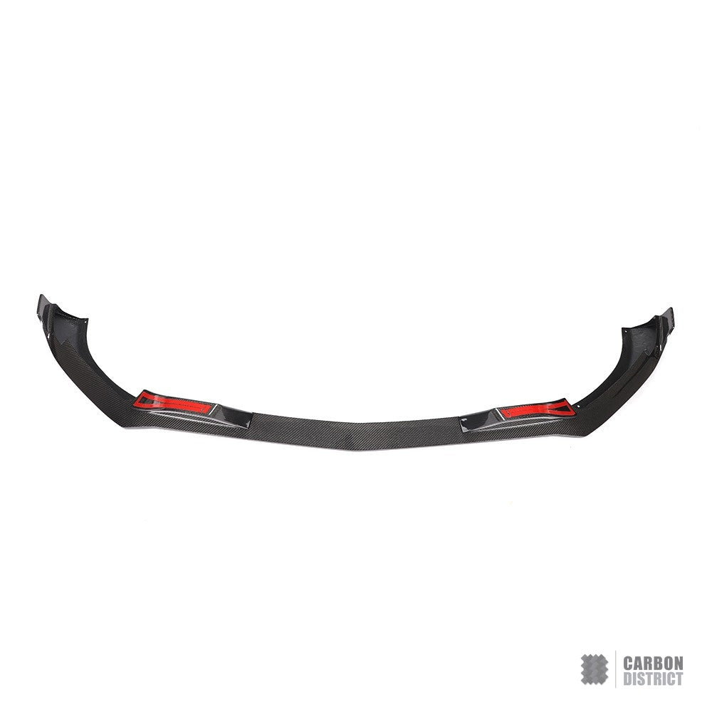 Mercedes GLE Coupe (C292) carbon fibre front lip (V2) — fits 2015-2019