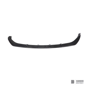 Mercedes C-Class Coupe/Cabriolet (C205/A205) carbon fibre front lip (V2) — UV-stable gloss finish