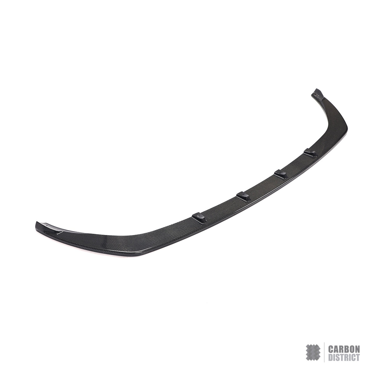 Mercedes C-Class Coupe/Cabriolet (C205/A205) carbon fibre front lip (V2)