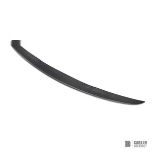 Mercedes A-Class (W176) carbon fibre roof spoiler (V3) — fits 2013-2018