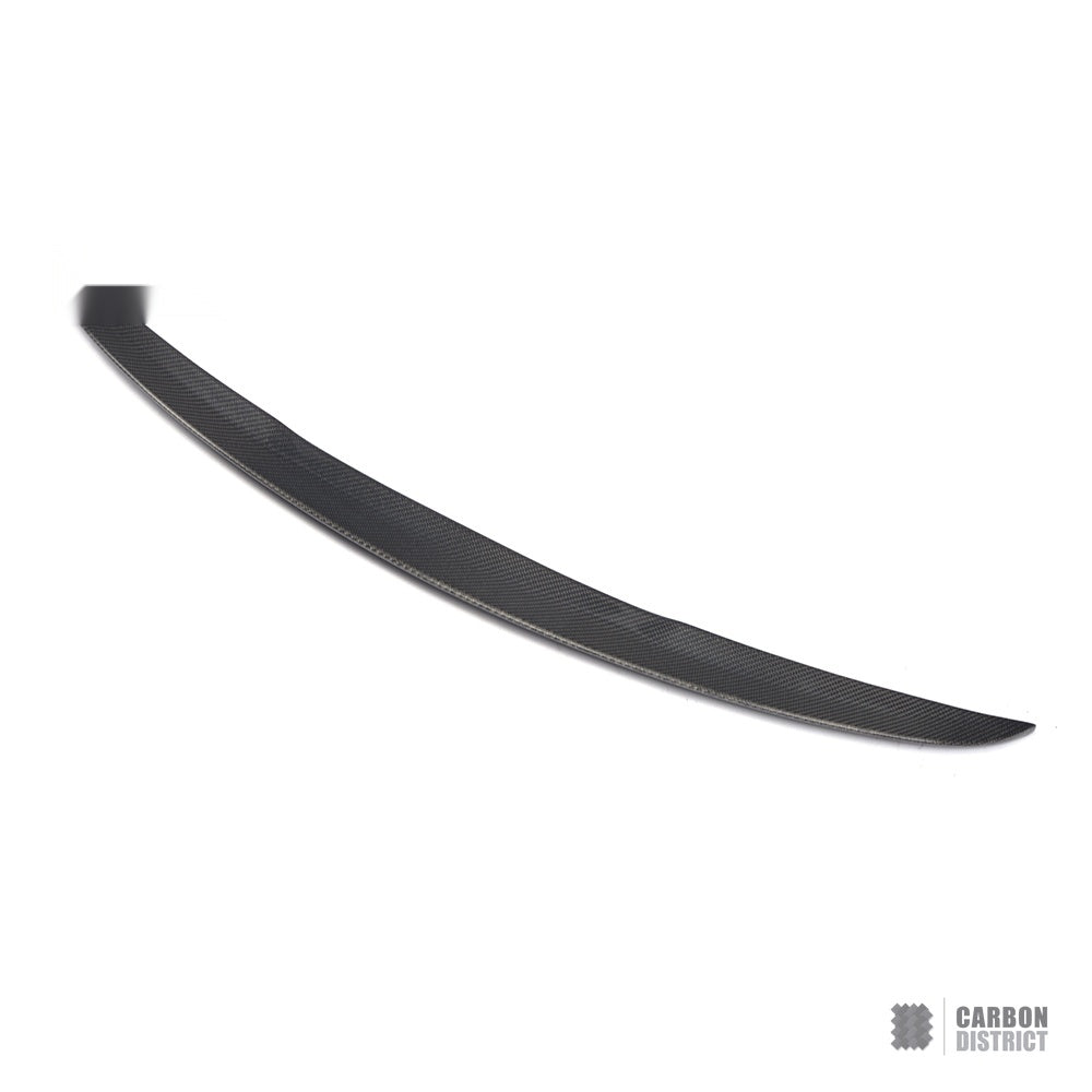 Mercedes A-Class (W176) carbon fibre roof spoiler (V3) — fits 2013-2018