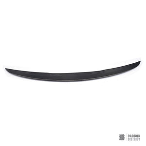 Mercedes A-Class (W176) carbon fibre roof spoiler (V3) — UV-stable gloss finish
