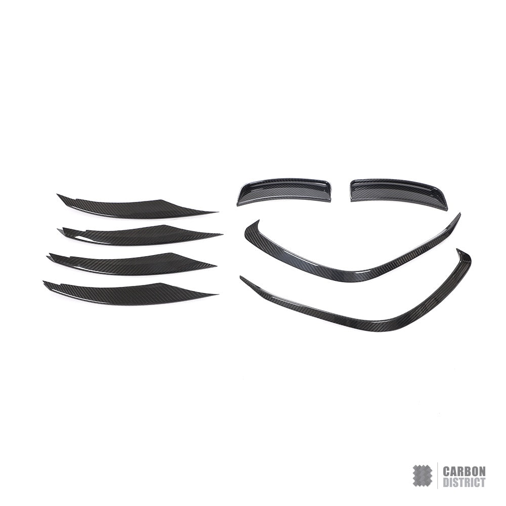 Mercedes A-Class (W177/V177) Dry Carbon Fibre Bumper Trim