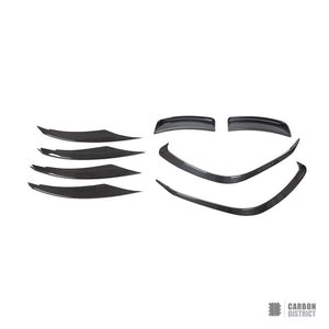 Mercedes A-Class (W177/V177) Dry Carbon Fibre Bumper Trim