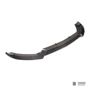 Mercedes C-Class (C205/A205) carbon fibre front lip — UV-stable gloss finish