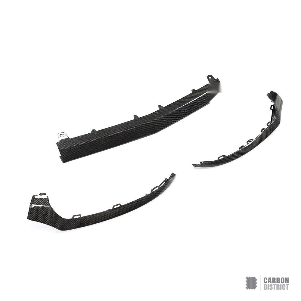 Mercedes C-Class Coupe (W205) carbon fibre front lip