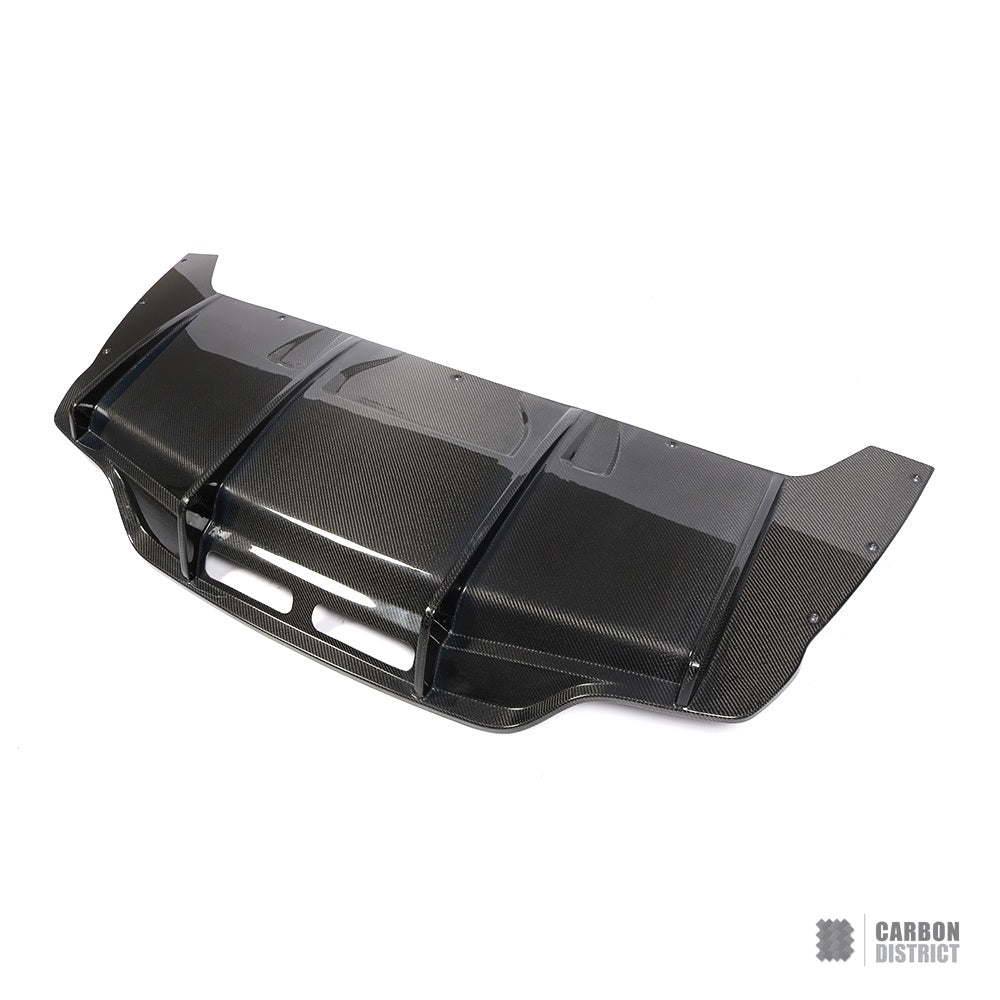 Mercedes S-Class Coupe (C217) carbon fibre rear diffuser — view 5
